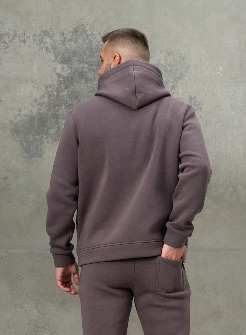 Теплий балахон Hood Chocolate Plum