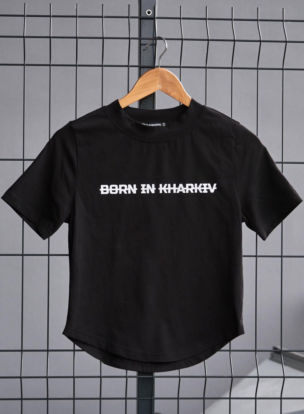 T-shir Vert Born Black