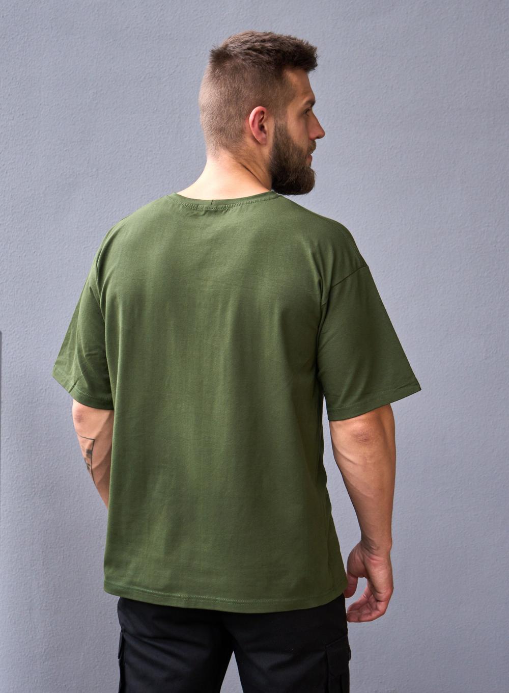Футболка Oversize Харків Khaki