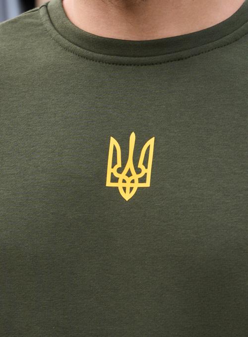Світшот Wou French Тризуб Khaki