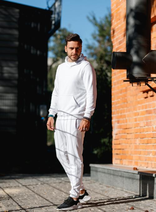 Sweatpants Nolan French White