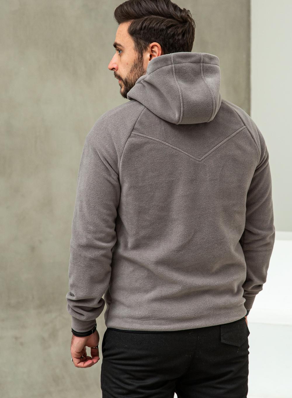 Теплое худи Gazza Fleece Grey
