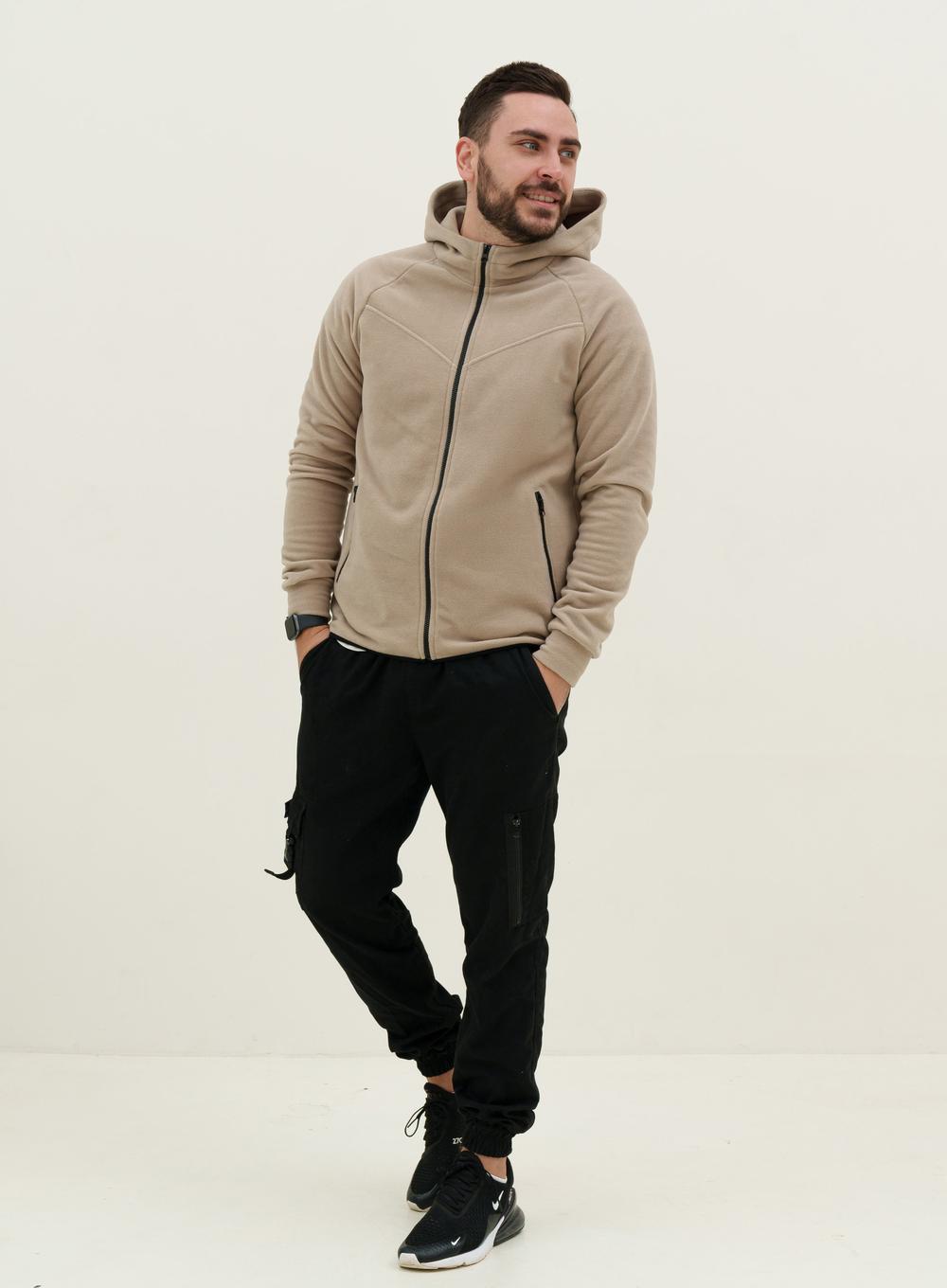 Теплое худи Gazza Fleece Beige