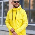 Windbreaker Button Yellow