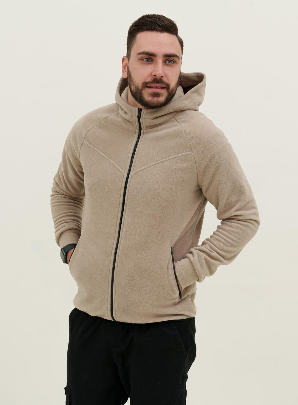 Теплое худи Gazza Fleece Beige