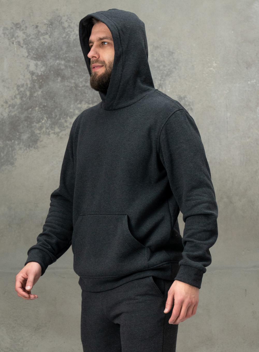 Теплий балахон Hood Lacoste Grey