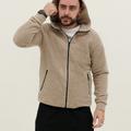 Warm Hoodie Gazza Fleece Beige