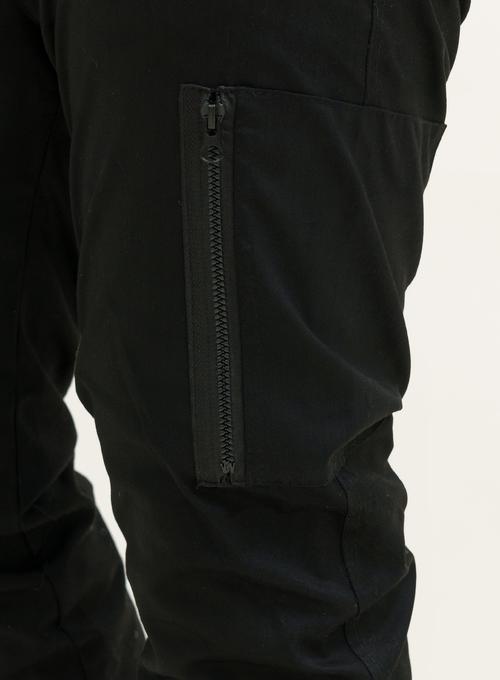 Теплі карго-штани Snap Black
