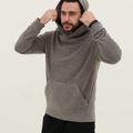 Теплий балахон Oversize Polar Grey
