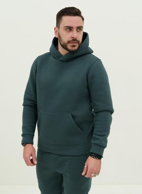 Теплый балахон Hood Malachite