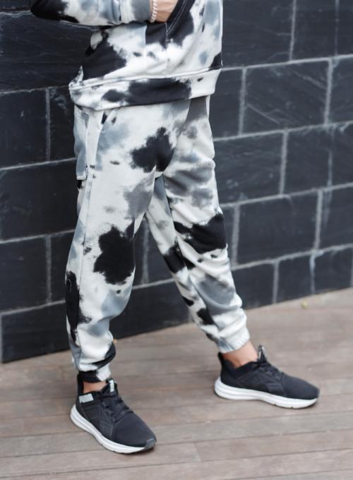 Sports trousers Pip French Tie Die Grey