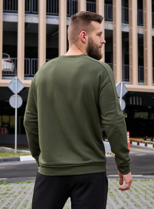Світшот Wou French Тризуб Khaki