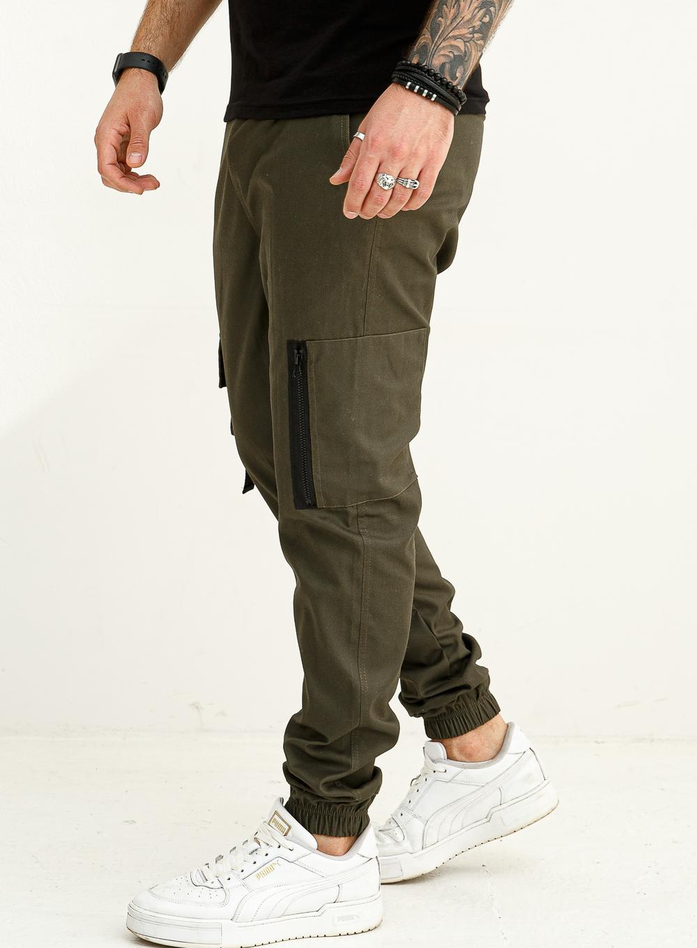 Карго-штаны Snap Khaki