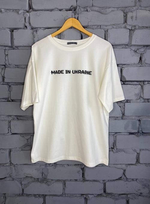 Футболка Oversize Made White