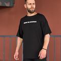 Футболка Oversize Born Black