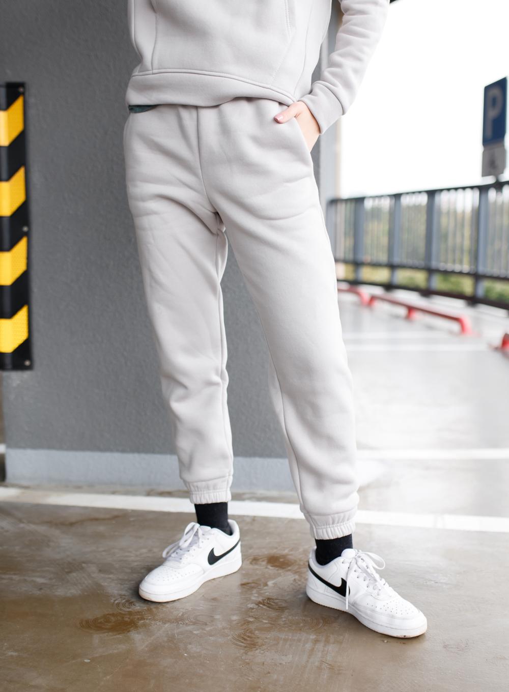 Warm Pants Pip Light Grey