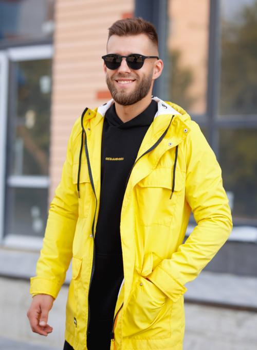 Ветровка Button Yellow