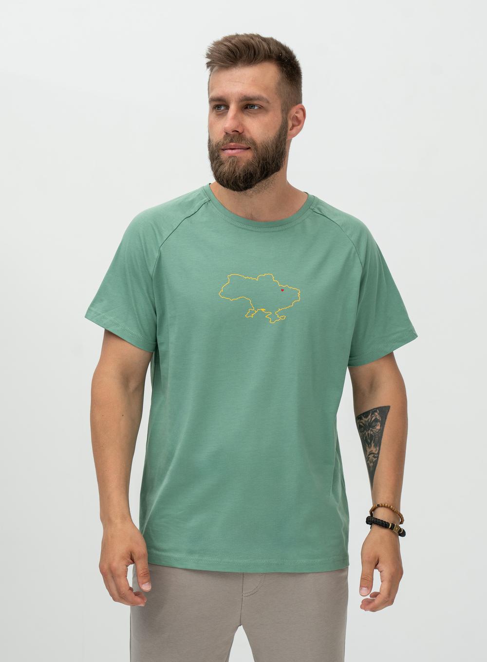 T-shirt Sol From Kharkiv with love Olive