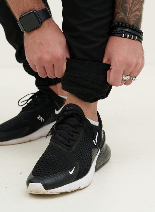 Теплі карго-штани Snap Black