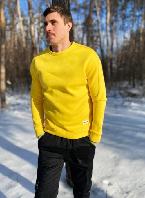 Теплый свитшот Volt Yellow Фото 2
