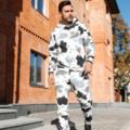 Sweatpants Nolan French Tie Die Grey
