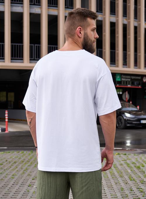 Футболка Oversize Харків White