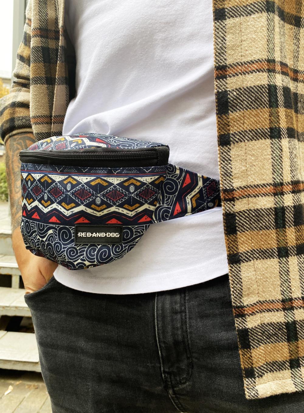 Сумка поясная Queen Ornament Navy