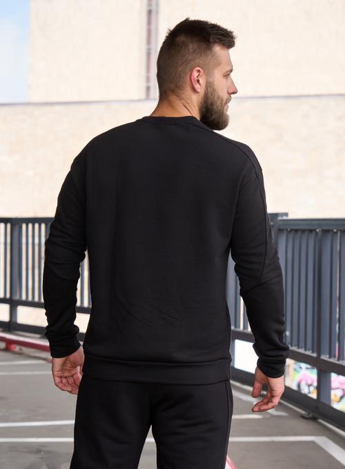 Свитшот Wou French ЛЮТЬ Black