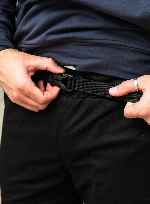 Теплі карго-штани Snap Black