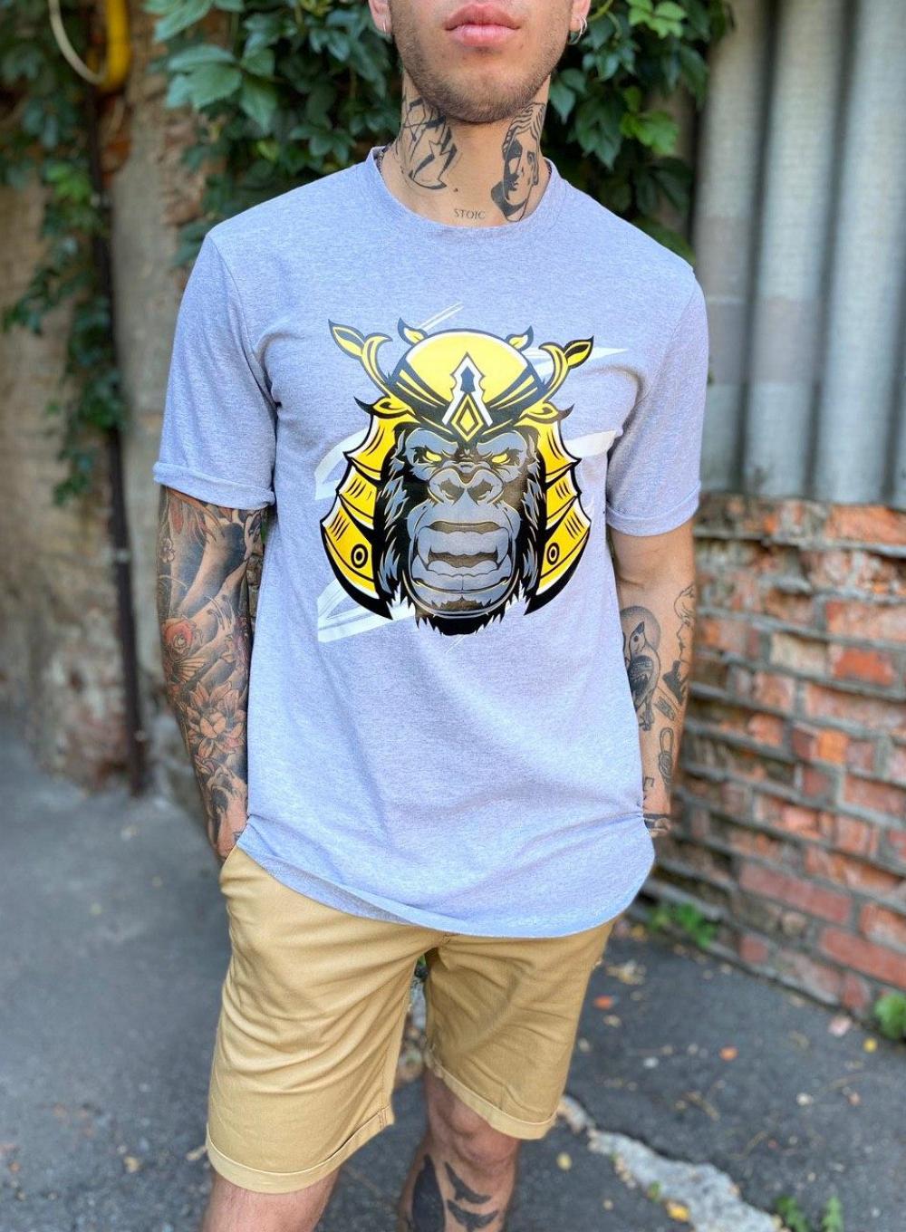  T-shirt Long Gorilla Grey