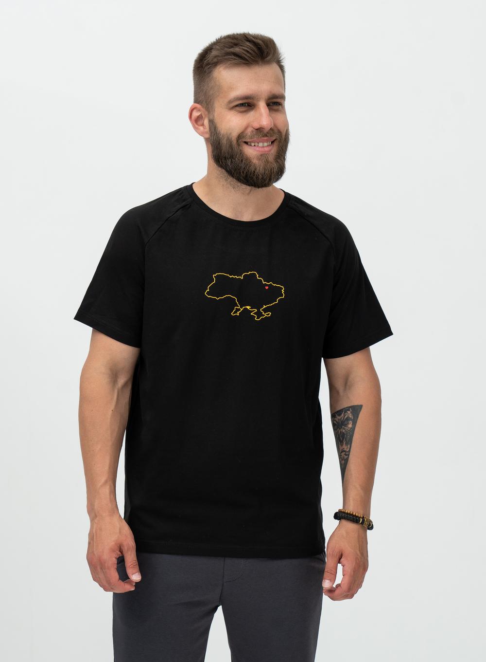 Футболка Sol From Kharkiv with love Black