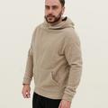 Теплый балахон Oversize Polar Beige