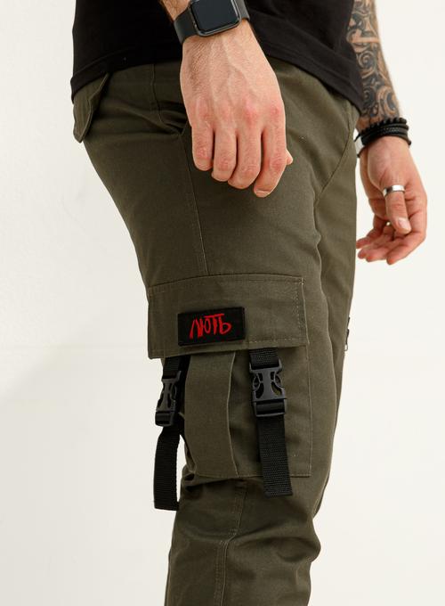 Карго-штаны Snap Khaki