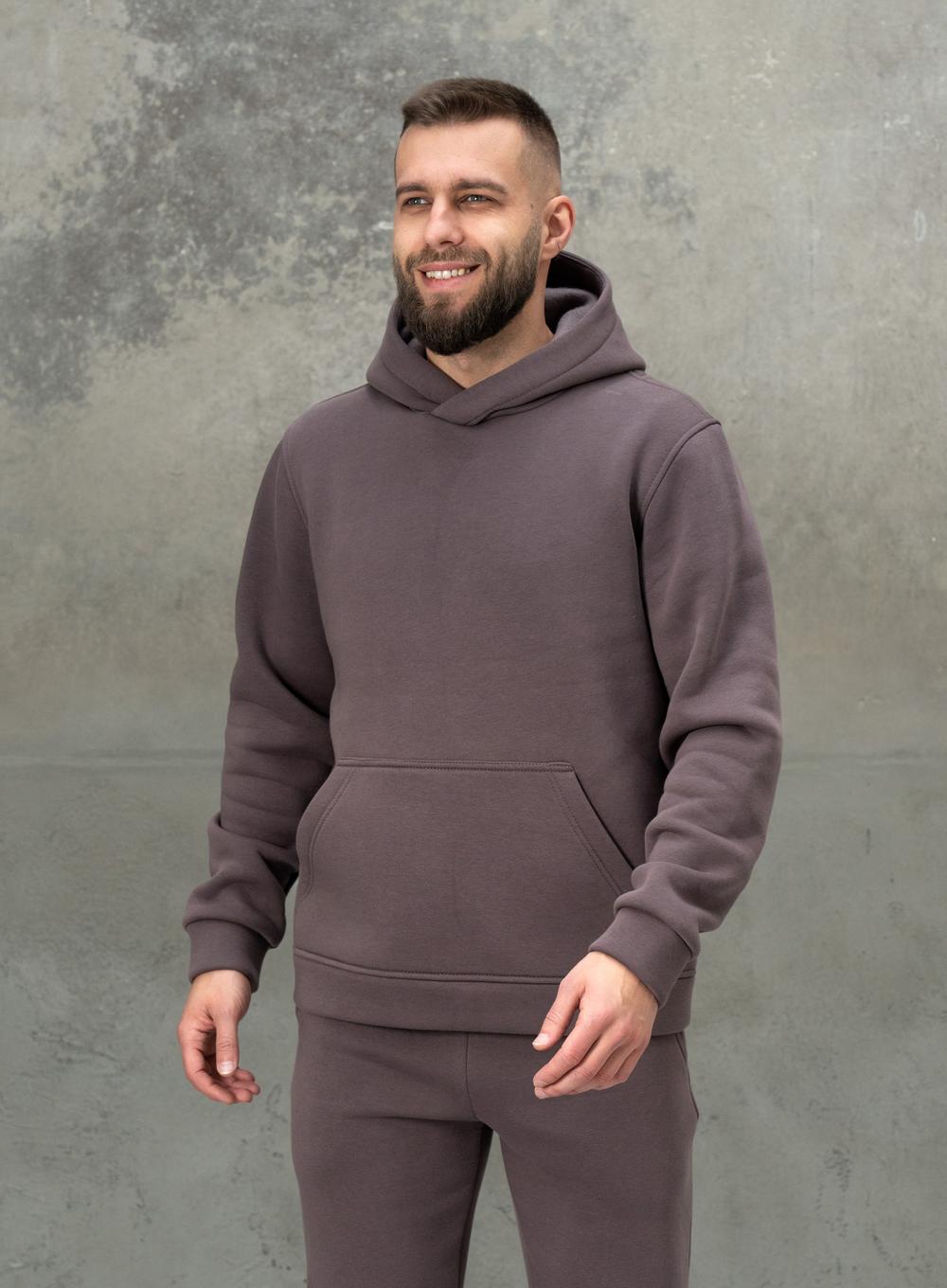 Теплий балахон Hood Chocolate Plum