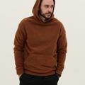 Теплий балахон Oversize Polar Brown