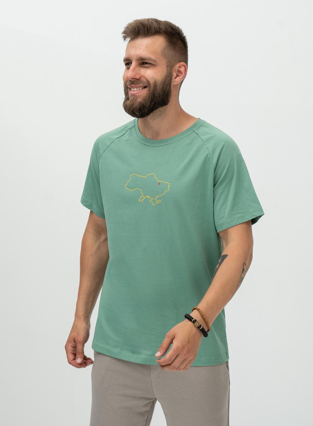 T-shirt Sol From Kharkiv with love Olive