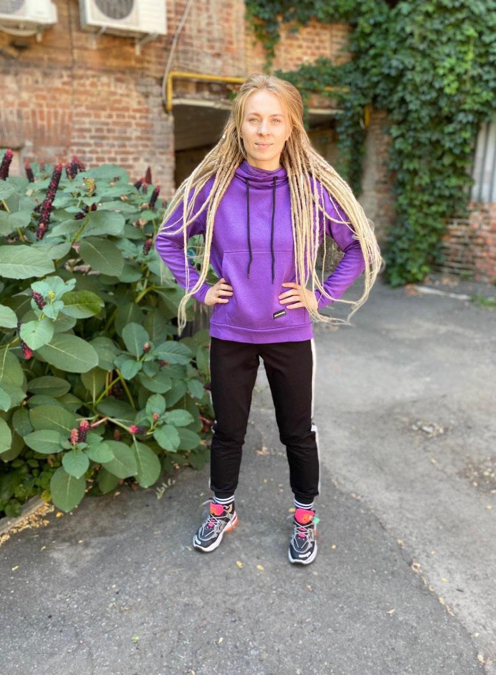 Hoodie Phoenix Purple