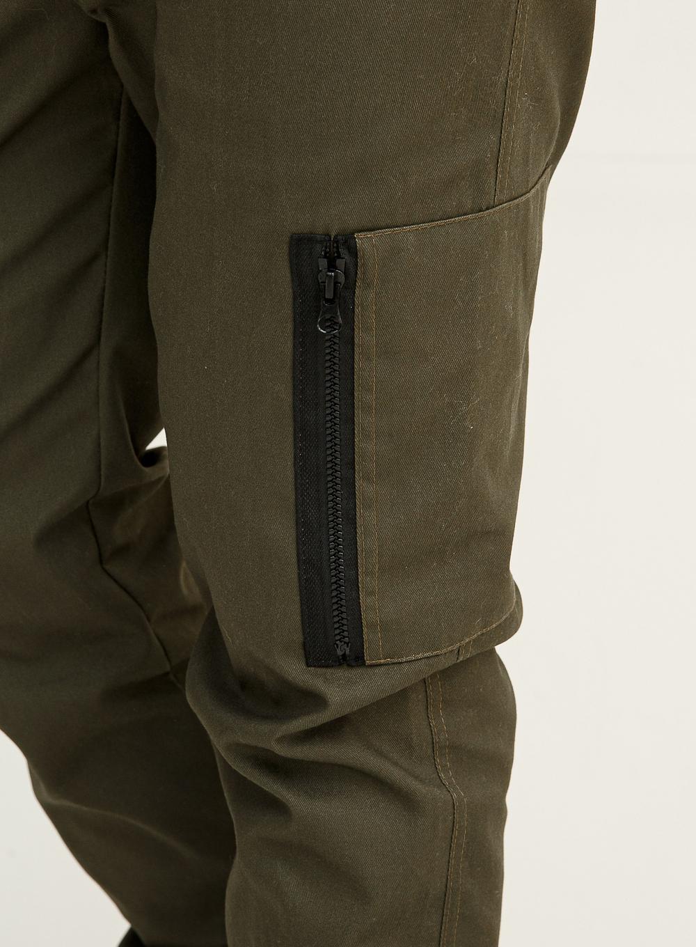 Карго-штаны Snap Khaki