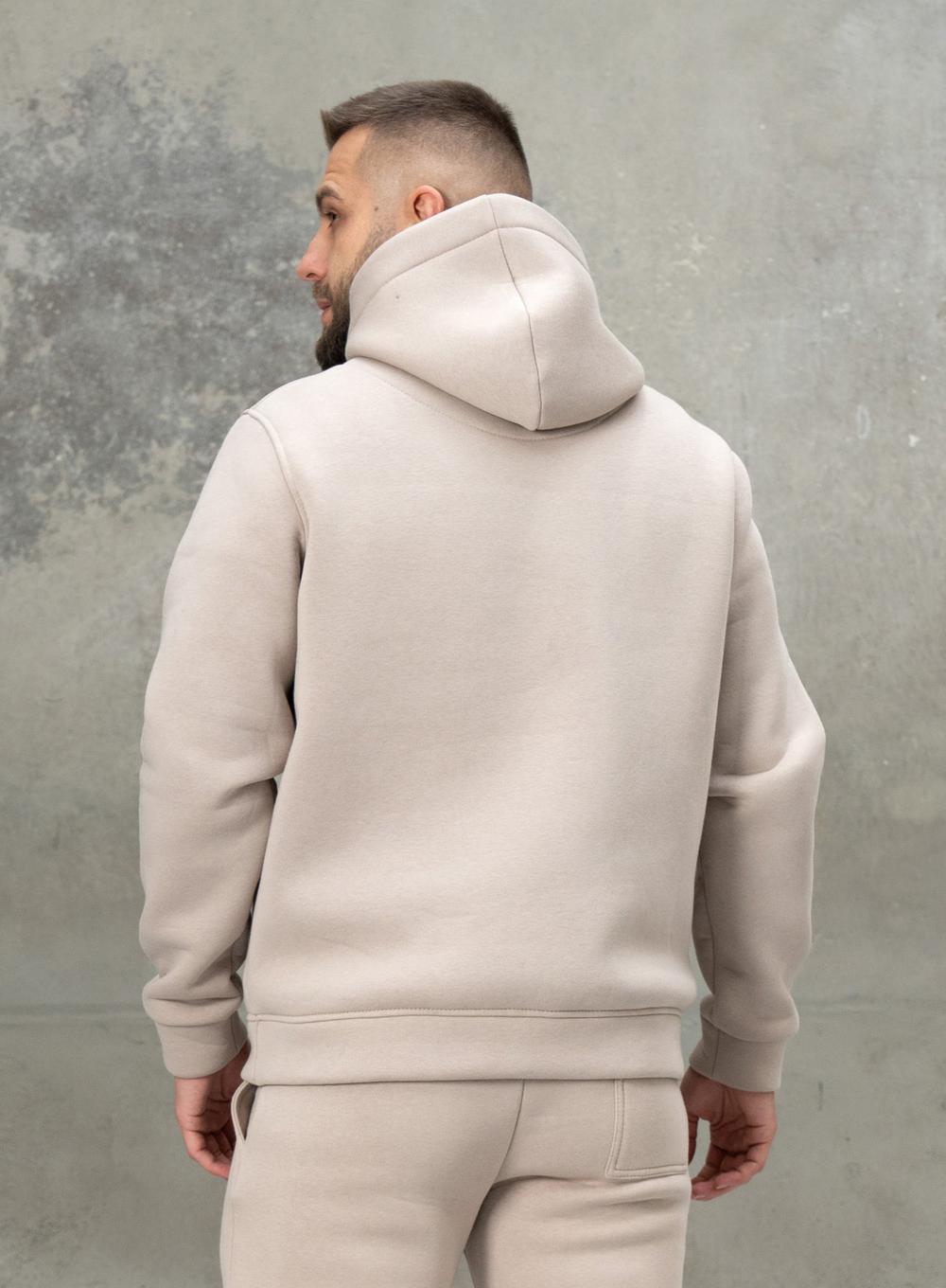 Warm hoodie Hood Sand