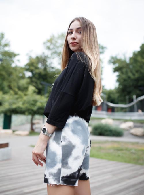 Shorts Pim French Tie Die