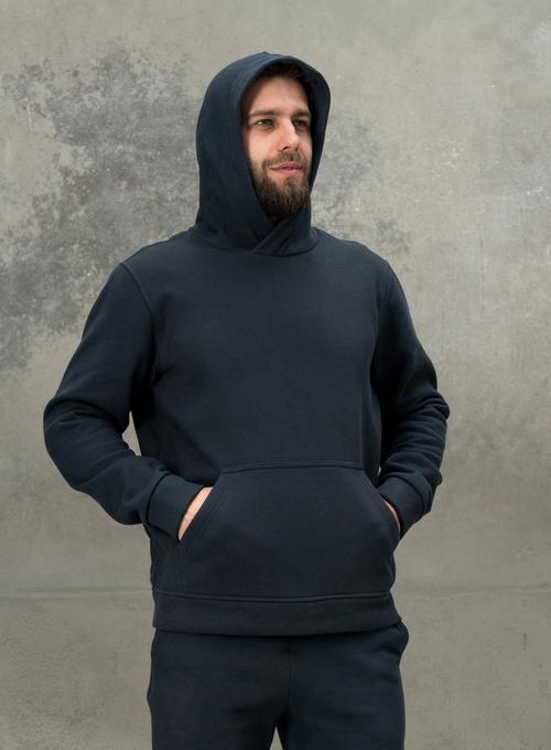 Теплый балахон Hood Lacoste Anthracite