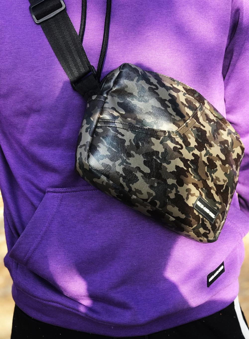 Shoulder bag Newton Leatherette Camo