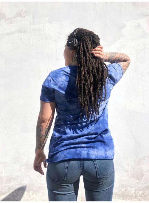 Футболка tie-dye Navy