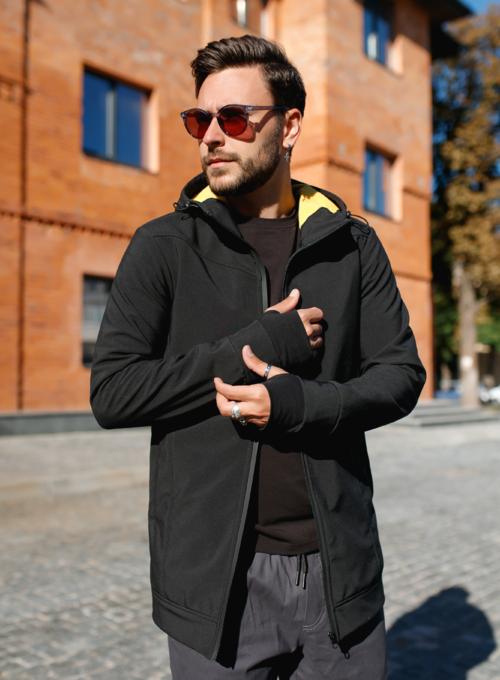 Куртка Softshell Blk\Ylw