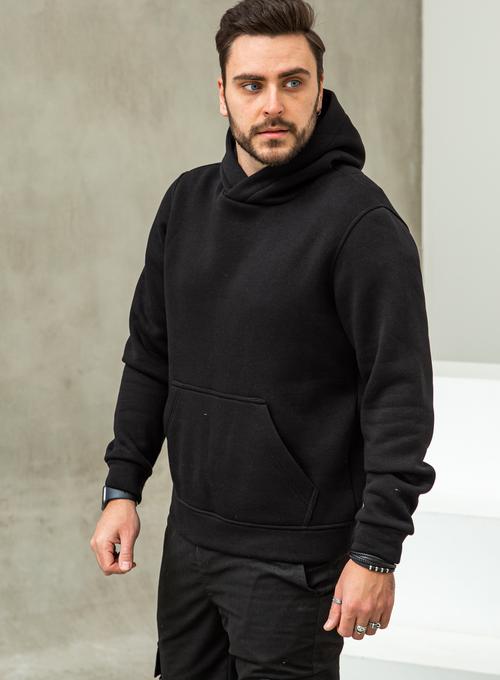 Теплий балахон Hood Black