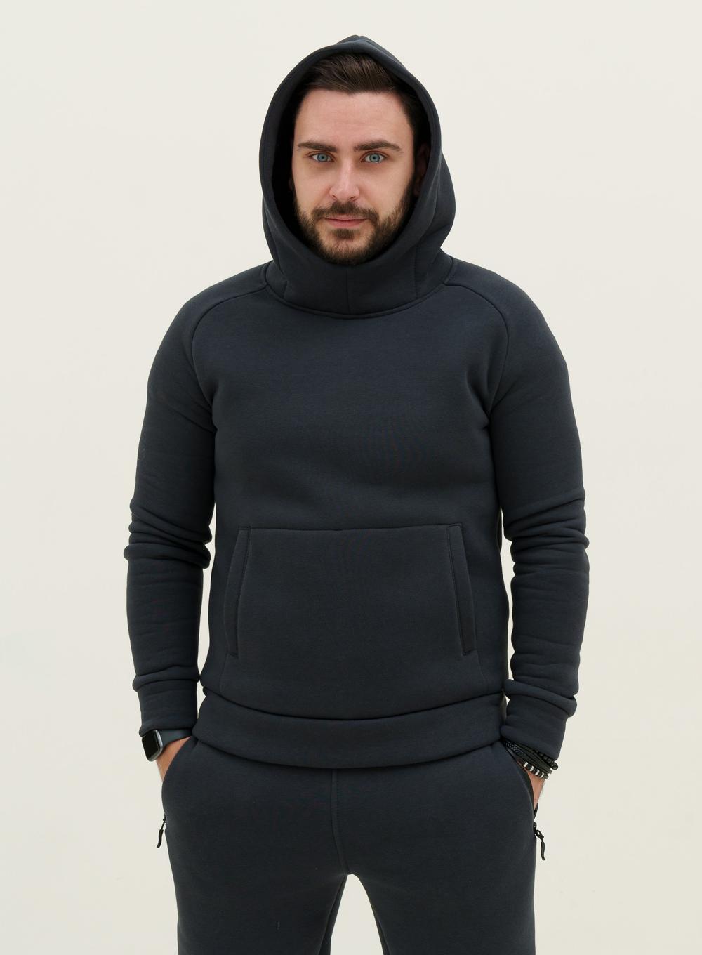 Warm hoodie Minotaur Graphite