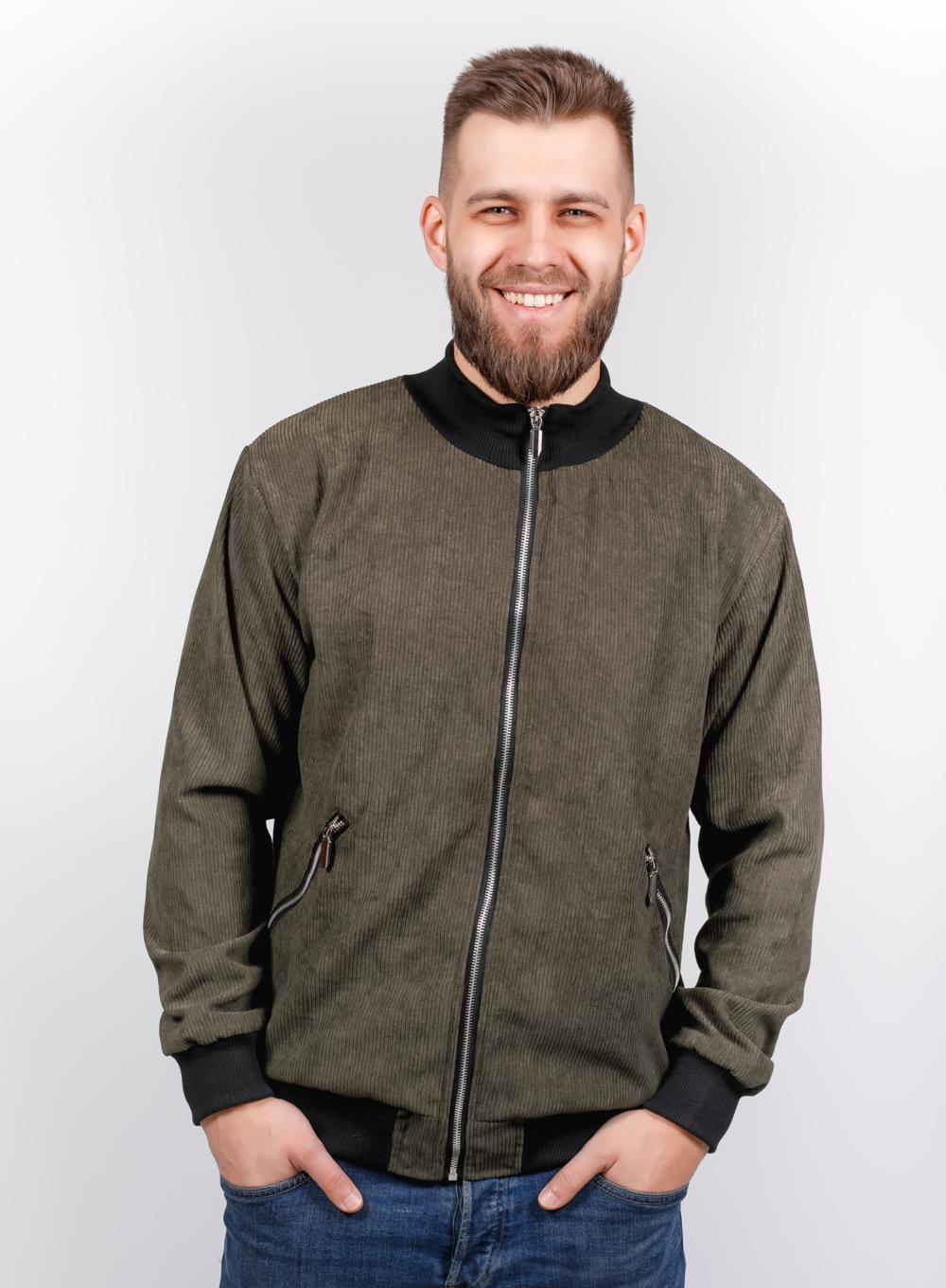 Light bomber Velvet Khaki