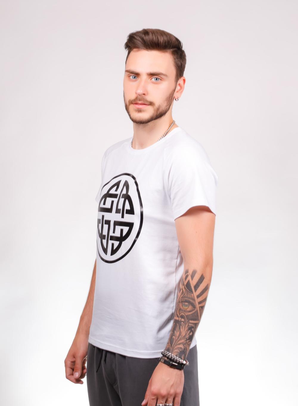 T-shirt Sol kelt White