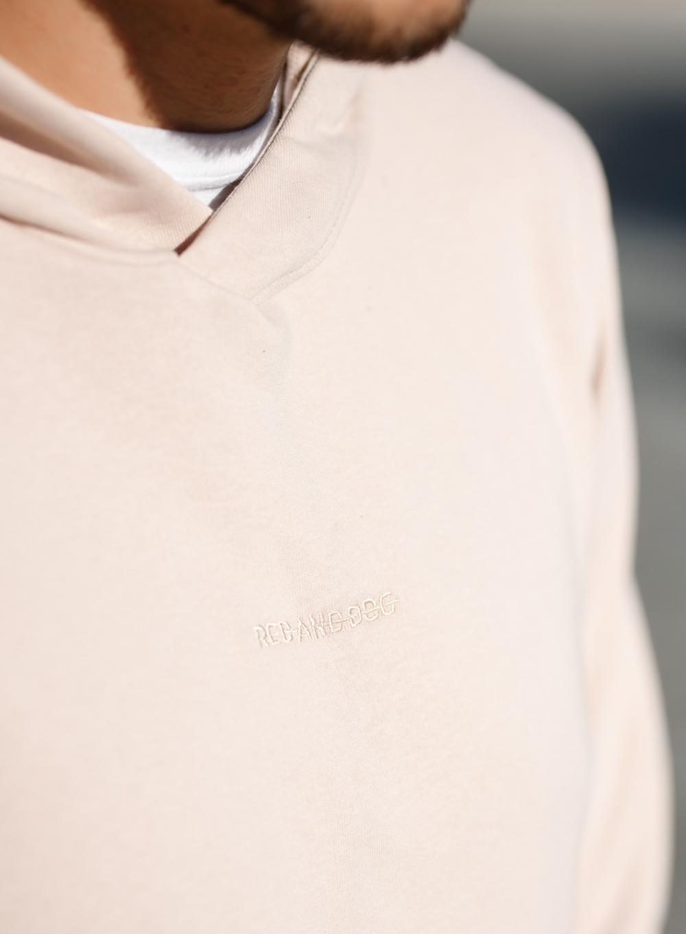 Hoodie Head French Beige