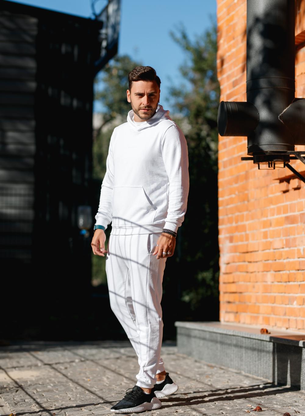 Sweatpants Nolan French White
